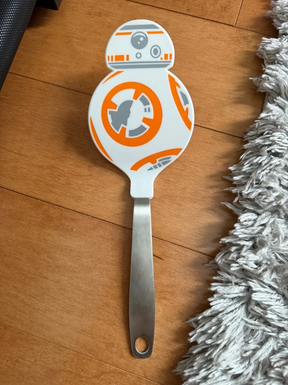 Williams Sonoma BB-8 Silicone Turner Spatula in White and Orange